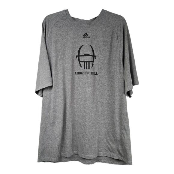 ADIDAS Football Men's 2XL Climalite Active Training Athletic Tee Exercise Shirt - Picture 6 of 7